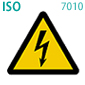 電気（感電・電気的危険）（ISO 7010)