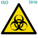 生物学的有害物（バイオハザード）（ISO 7010)