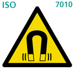 強磁力（ISO 7010)
