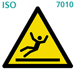 スリップ・転倒（ISO 7010)