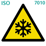 低温（ISO 7010)